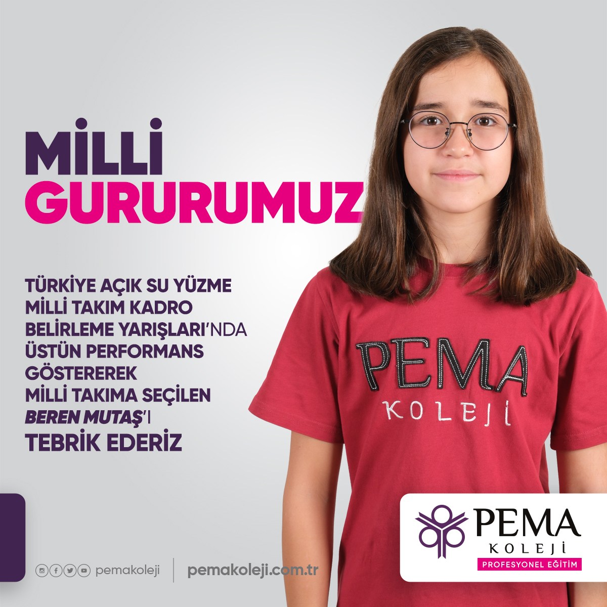 Milli Gururumuz Beren Mutaş!