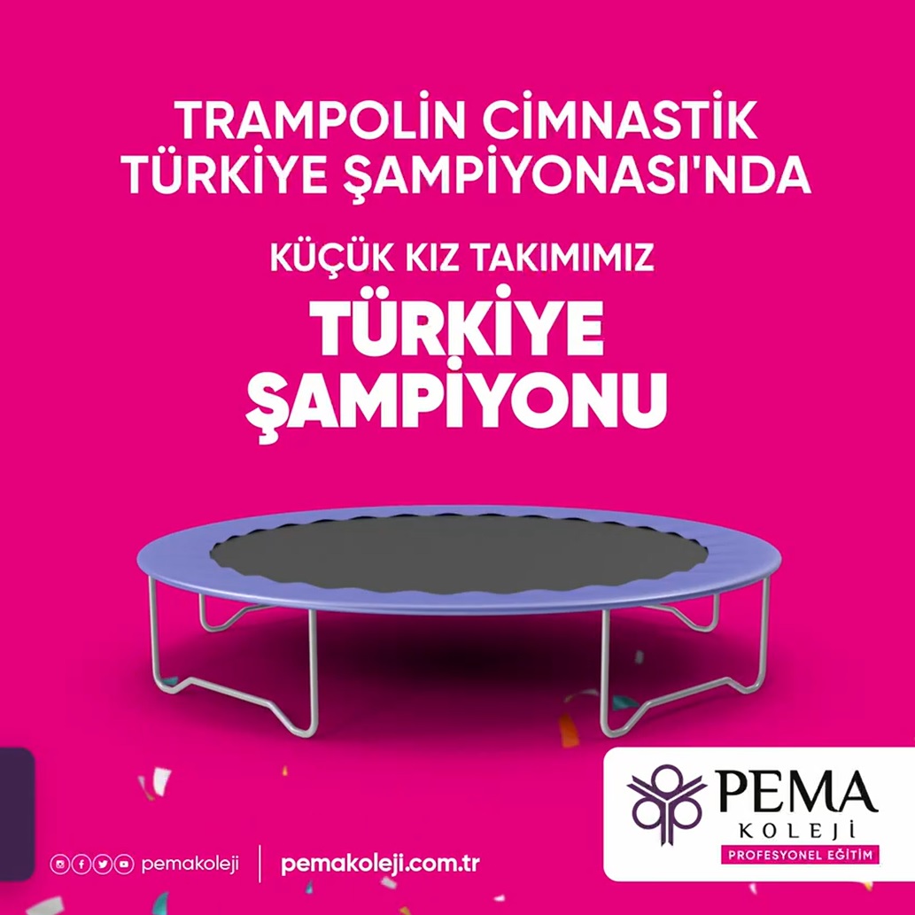 TÜRKİYE ŞAMPİYONU PEMA'DAN!