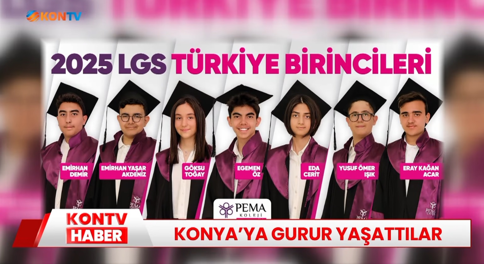 2025 LGS BAŞARIMIZ YEREL BASINDA 