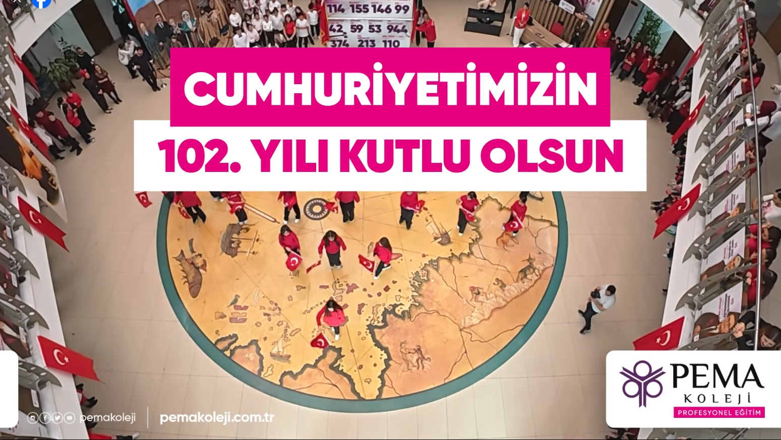 Cumhuriyetimizin 102. Yılı Kutlu Olsun!